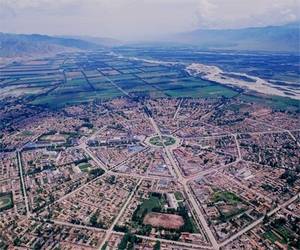 Bagua City in Xinjiang, a town built according to strict fengshui theory