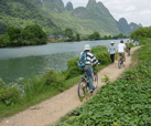 Biking in Yangshuo, Guilin