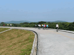 Biking in Hainan Island