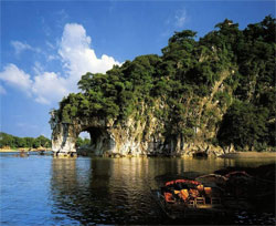 Elephant Trunk Hill, Symbol of Guilin's Karst Landscape