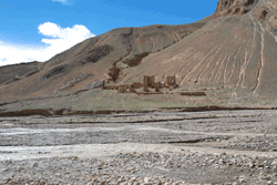 Dirt Road Leading to Mt. Everest Camp