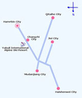Yabuli Ski Resort Map Yabuli Ski Resort Map