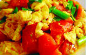 Scrambled Eggs with Tomato