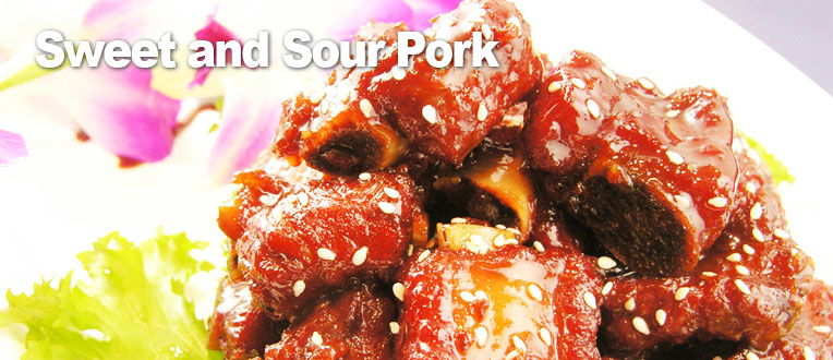 Sweet and sour pork ricepes
