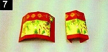 Step7 for Making A Chinese Lantern from hong bao
