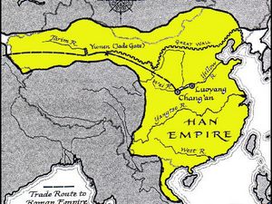 Han Dynasty Map