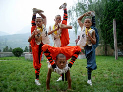 Shaolin Kung Fu performance