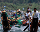 Dragon boat racing of the Dai ethnic people