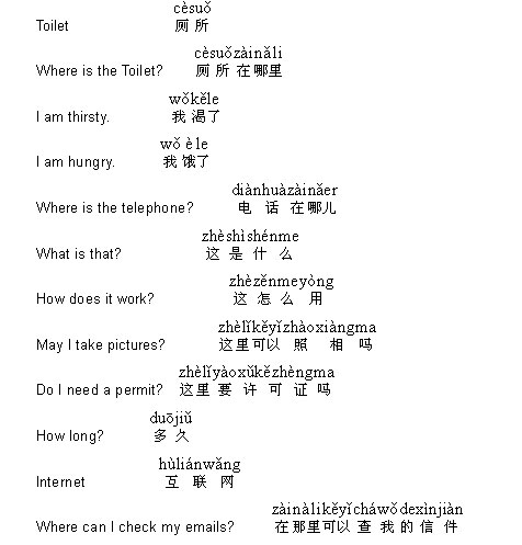 Chinese dictionary