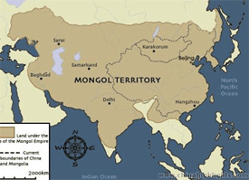 Ancient China Map