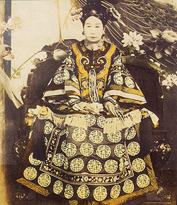 A portrait of dowager Cixi