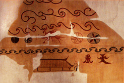 Tomb fresco of Jin Dynasty