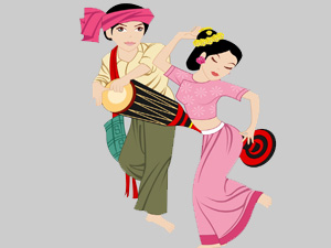 Costumes of Dai Minority