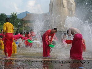 Water Splashing Festival of Dai Minority