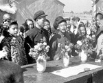 A wedding celebration