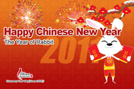 Chinese Spring Festival Greeting Card Chinese Spring Festival Greeting Card