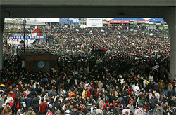 New year rail transportation