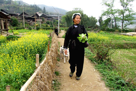 Dong woman in Sanjiang