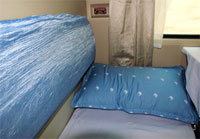 Solf sleeper on the tibet train