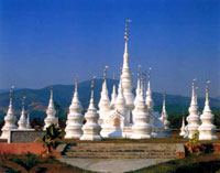 White Stupa in Xishuangbanna