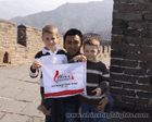 The Great Wall of China is one of the best sights to see with you kids