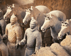Terracotta Army in Xian, China