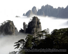 The Yellow Mountain in China