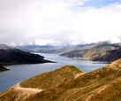 Yamdrok Lake in Tibet