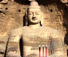 Yungang Grottoes in Datong