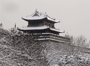 Xian in snow