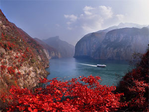 Beautiful scenery on the Yagntze Cruise