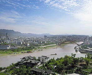Yangtze River in Yibin
