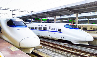 China High-speed trains