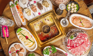 Sichuan hotpot