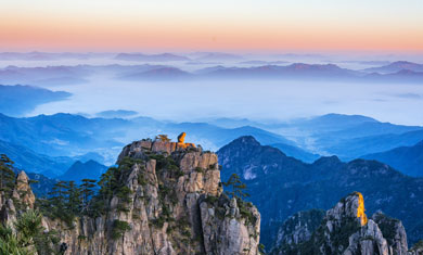 fantastic rocks on Yellow Mountain