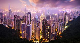 Hong Kong Night View