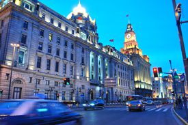 The Bund in Shanghai