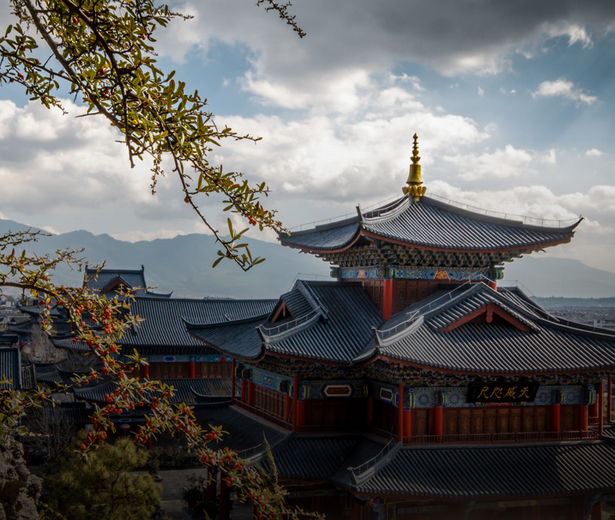 ancient buildings in Lijiang
