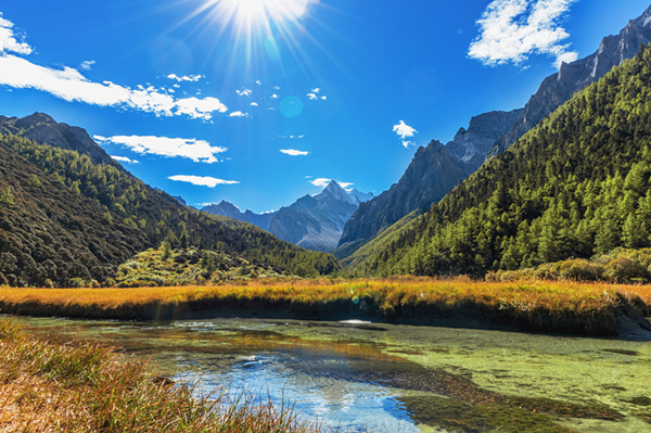 Best weather in daocheng